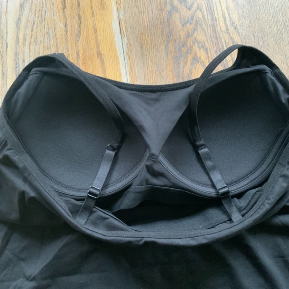ANYFIT WEAR black padded bra top cami/NEW - Picture 3 of 4